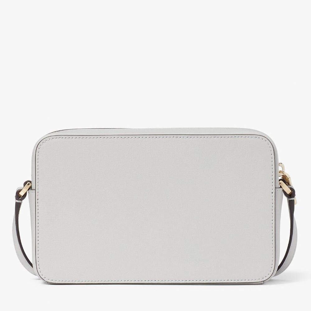 New Kate Spade Sienna Crossbody bag Leather Platinum Grey - Picture 5 of 5